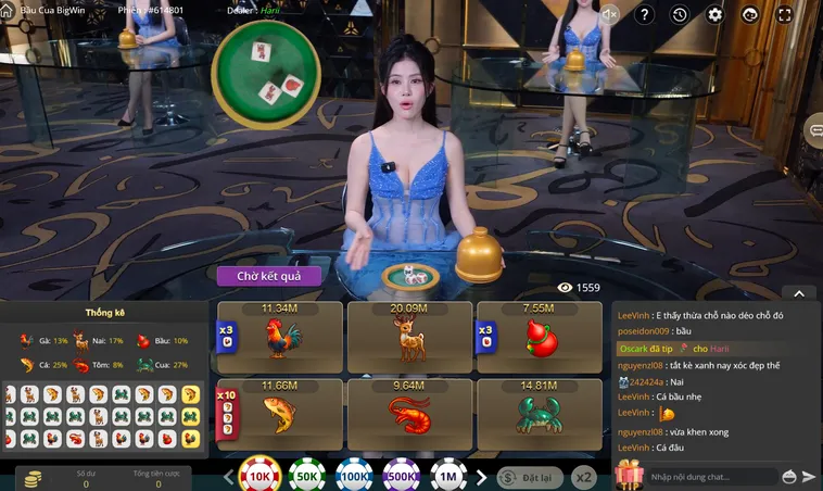 Thử Thách Vận May Cùng Bầu Cua Live Tại RikBet Nhận Thưởng Lớn