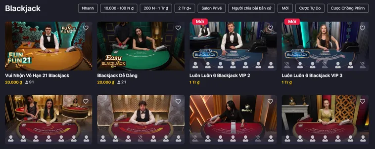 Blackjack Live Tại RikBet Chinh Phục 21 Điểm Để Nhận Thưởng Lớn