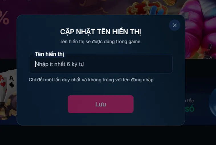 Hoàn thành các yêu cầu để chính thức trở thành viên cổng game RikBet.