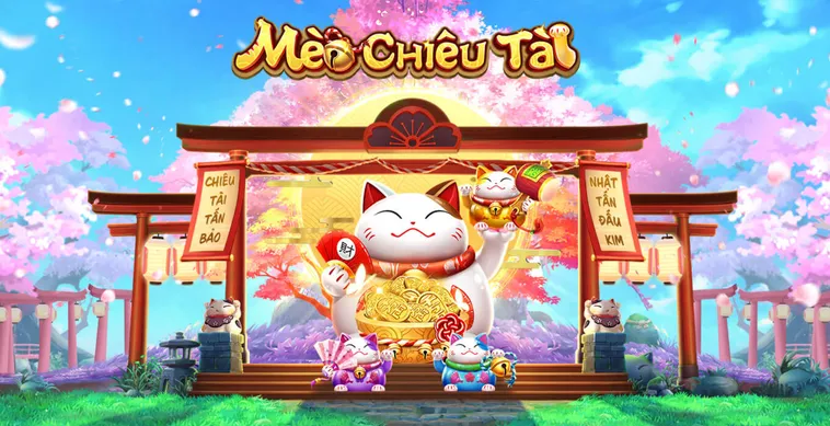 Nổ hũ Mèo Chiêu Tài tại RikBet Thiên Đường May Mắn Nhân Đôi Tài Lộc