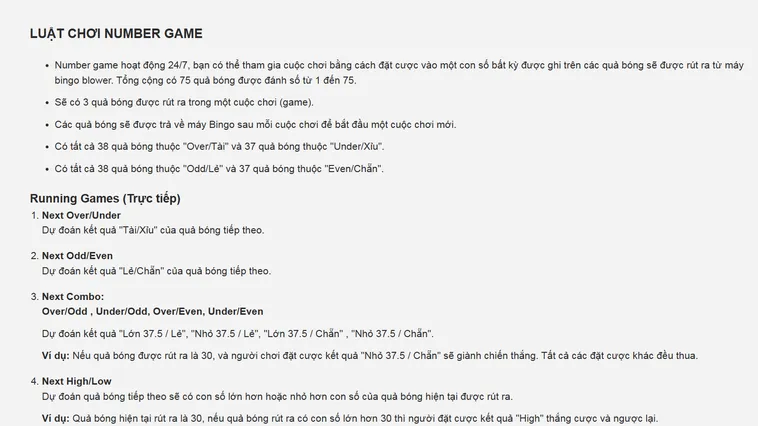 Siêu Phẩm Quay Số Number Game Tại RikBet Đỉnh Cao Cá Cược Kiếm Tiền Thần Tốc