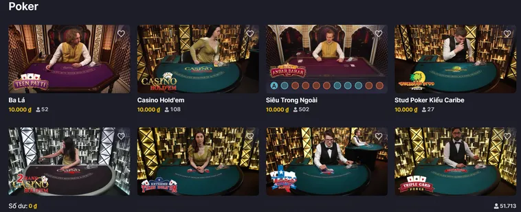 Poker Live Tại RikBet Đỉnh Cao Trí Tuệ Trong Sòng Bài Trực Tuyến