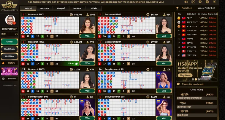 Sảnh Live Casino RikBet Đẳng Cấp Thượng Lưu Với Trải Nghiệm Chân Thực Nhất