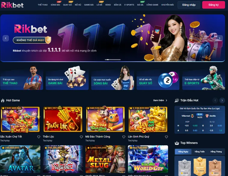 RikBet - Nhà Cái Rik Bet - Casino Online Hàng Đầu Cho Dân Chơi