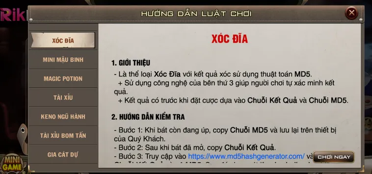 Siêu Phẩm Quay Số Xóc Đĩa Max Tại RikBet Đỉnh Cao Cá Cược Kiếm Tiền Thần Tốc
